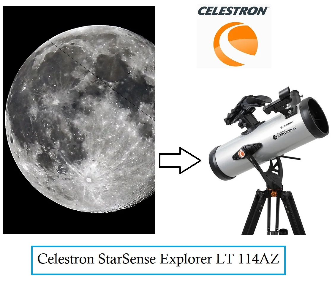 Celestron StarSense Explorer LT 114AZ SSE 114 мм Астрономический телескопический # 22452