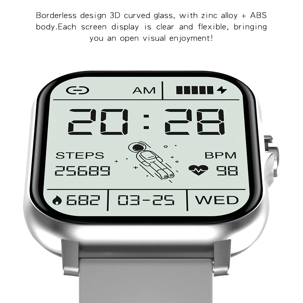 Смарт-часы Q13 с Bluetooth пульсометром водонепроницаемые |