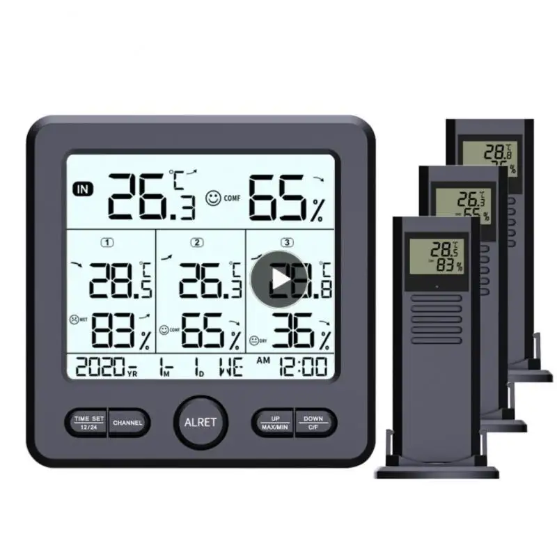 

Temperature Meter Weather Station Accurate Thermohygrometer Calibration Function Reliable Wifi Thermohygrometer