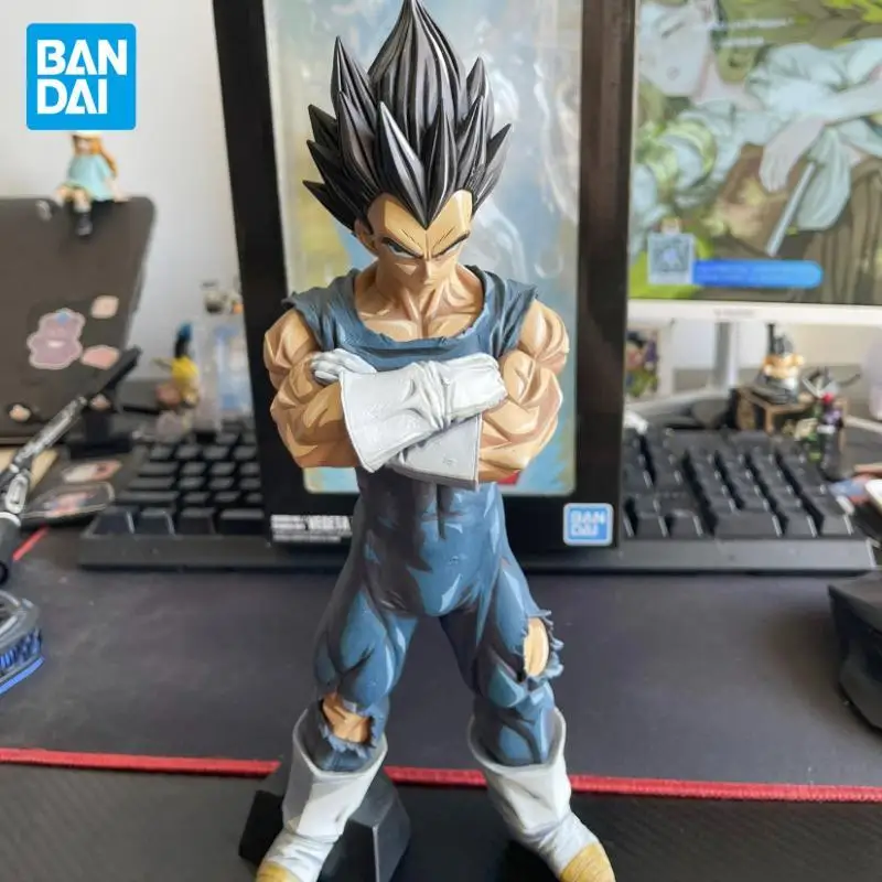Фигурка героя мультфильма Bandai, раута, черный Драконий жемчуг Z, Вегета IV, Bejita Yonsei, цветная модель в подарок