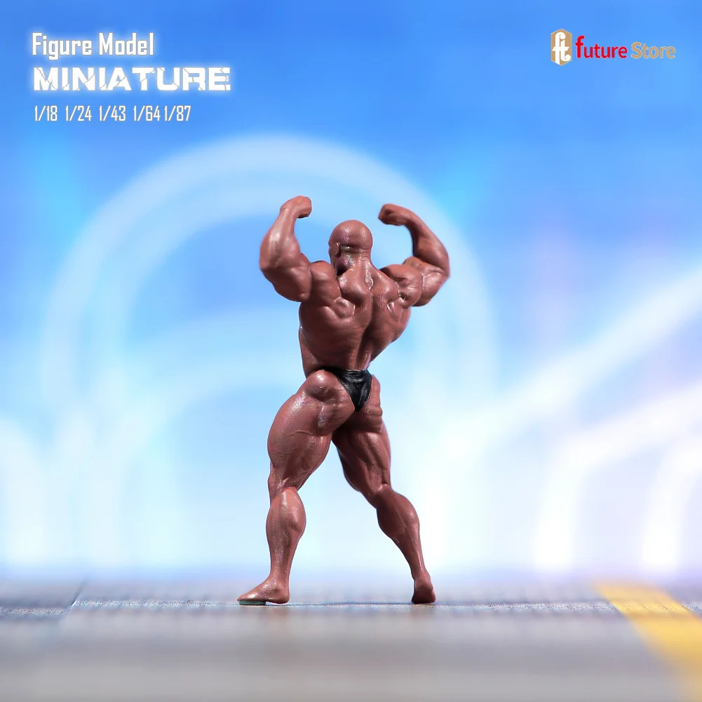 Миниатюрная фигурка муравей Мускулистый мужчина 1/87 1/64 1/43 1/24 1/18
