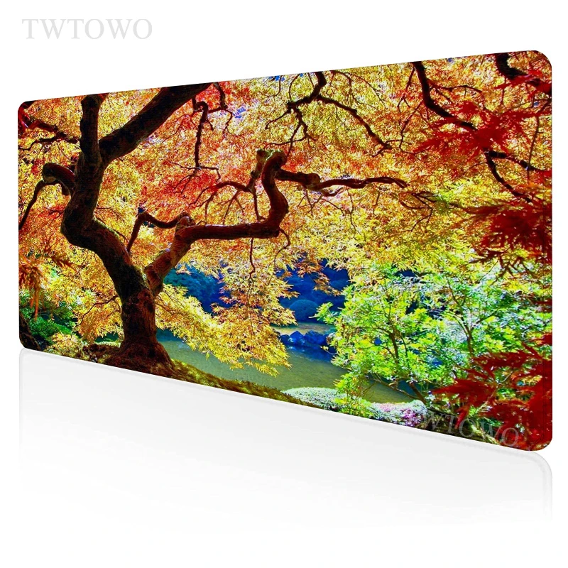 

Forest Trees Mouse Pad Gaming XL Home New Computer Mousepad XXL keyboard pad Mouse Mat Soft Anti Slip PC Desktop Mouse Pad