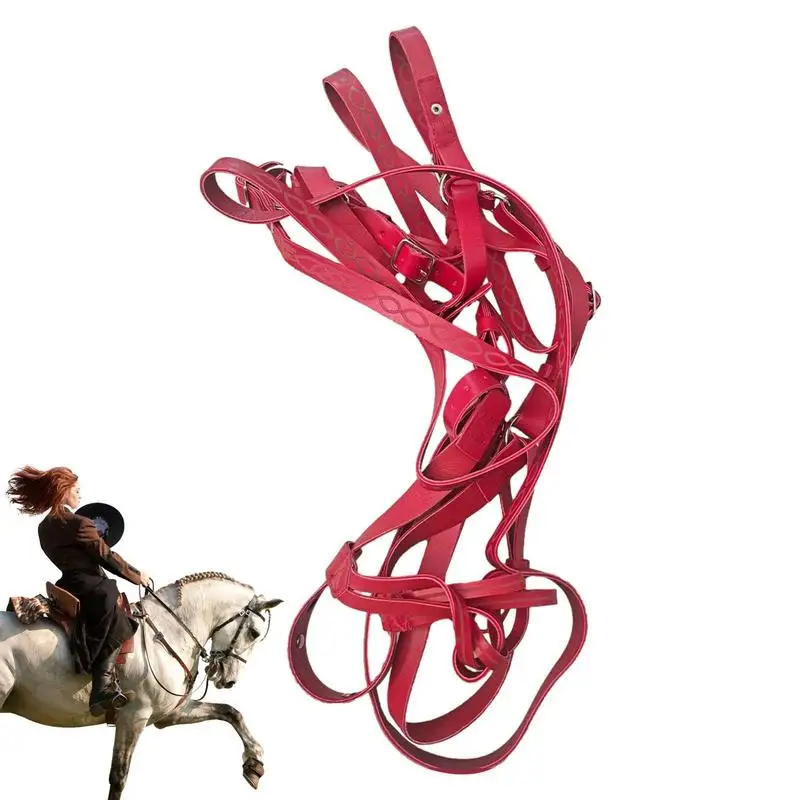 

Small Horse Halter Safety Halter Chin & Throat Snap Heavy Duty Tied Halter Padded Nylon Colorful Comfortable Horse Halter For