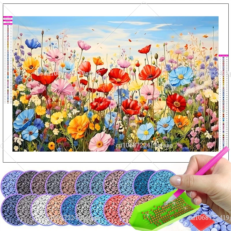 Набор для алмазной живописи С КАКТУСОМ 5D полная картина искусство цветов