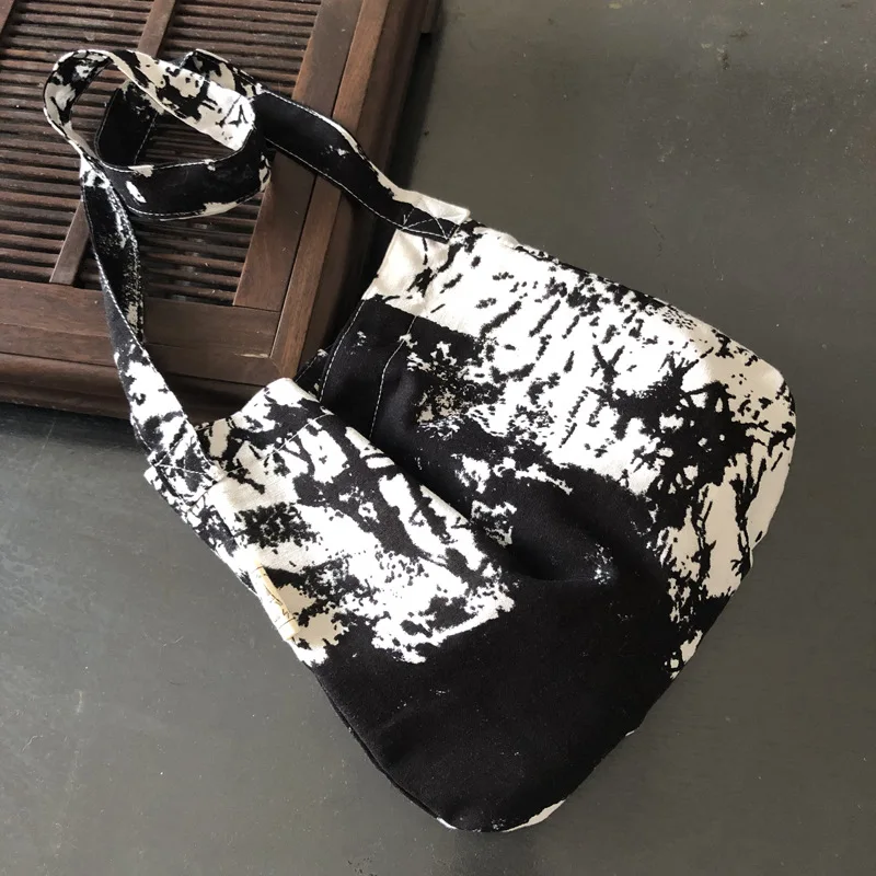 

Retro Women's Tie Dye Shoulder Bag Fashion Design Ladies Daily Shopping Bags Large Female Casual Tote Handbags Girls Shopper Bag