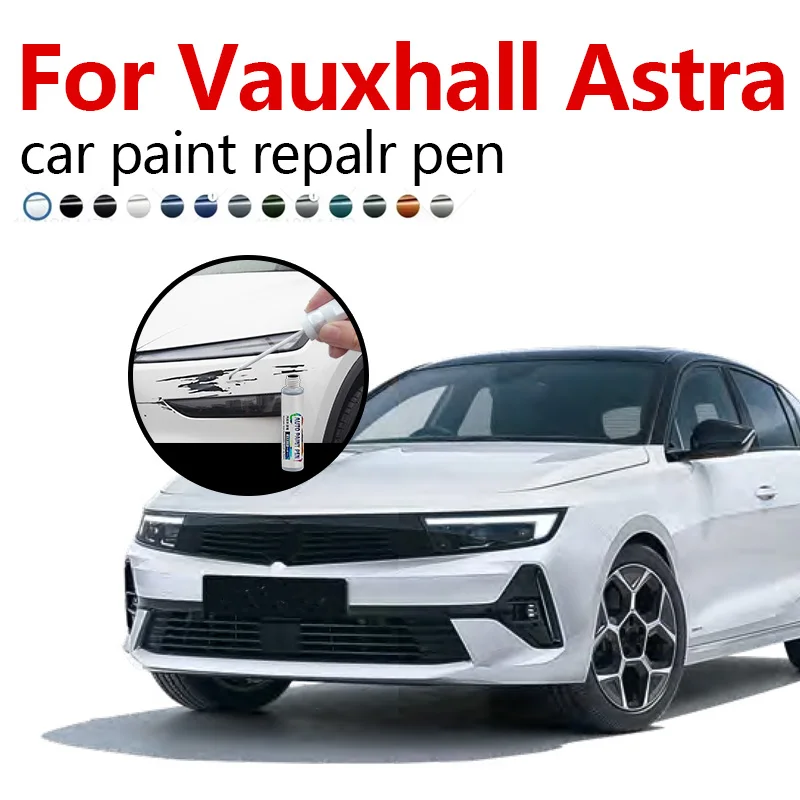 Фото Для 1979-2025 Vauxhall Astra ручка для ремонта краски Touch Up средство для удаления царапин DIY автоаксессуары белый черный желтый синий серебристый серый №1