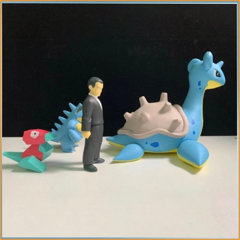 Фото Коллекционная фигурка Bandai Pokemon Scale World Kanto Region - Джованни, Нидоквин, Лапрас, масштаб 1/20, модель, игрушка, подарок №5