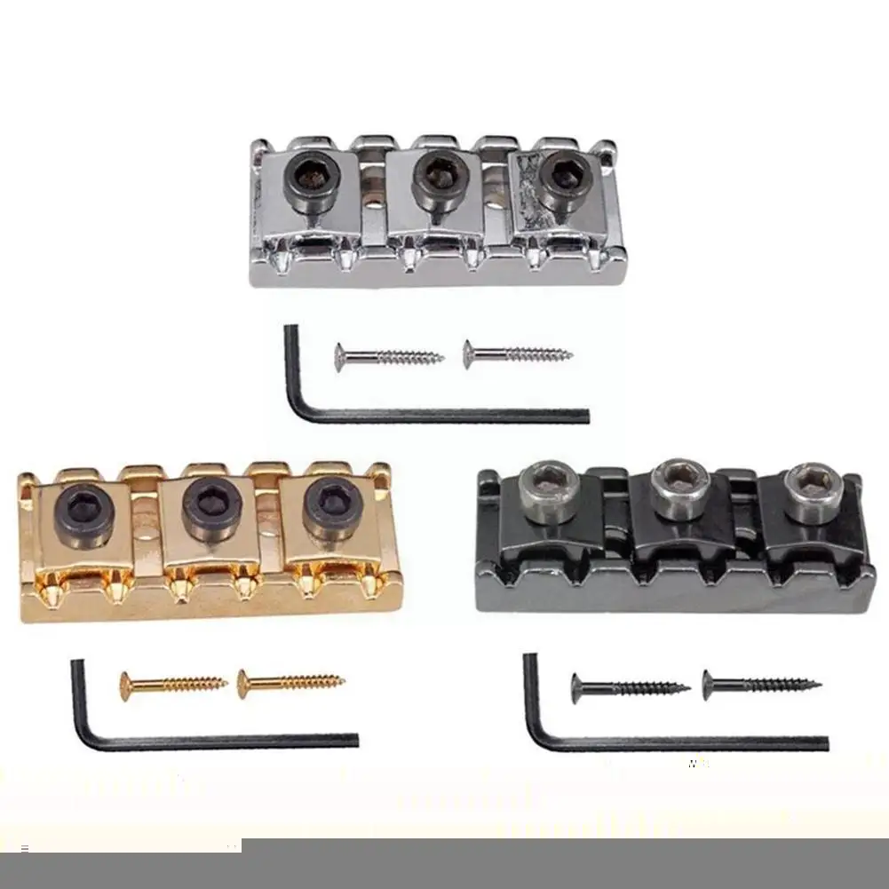 

Electric Guitar 42mm Metal Guitar Tremolo Bridge Locking String Nut For Electric Guitar Guitars Parts Accessories Q5s4
