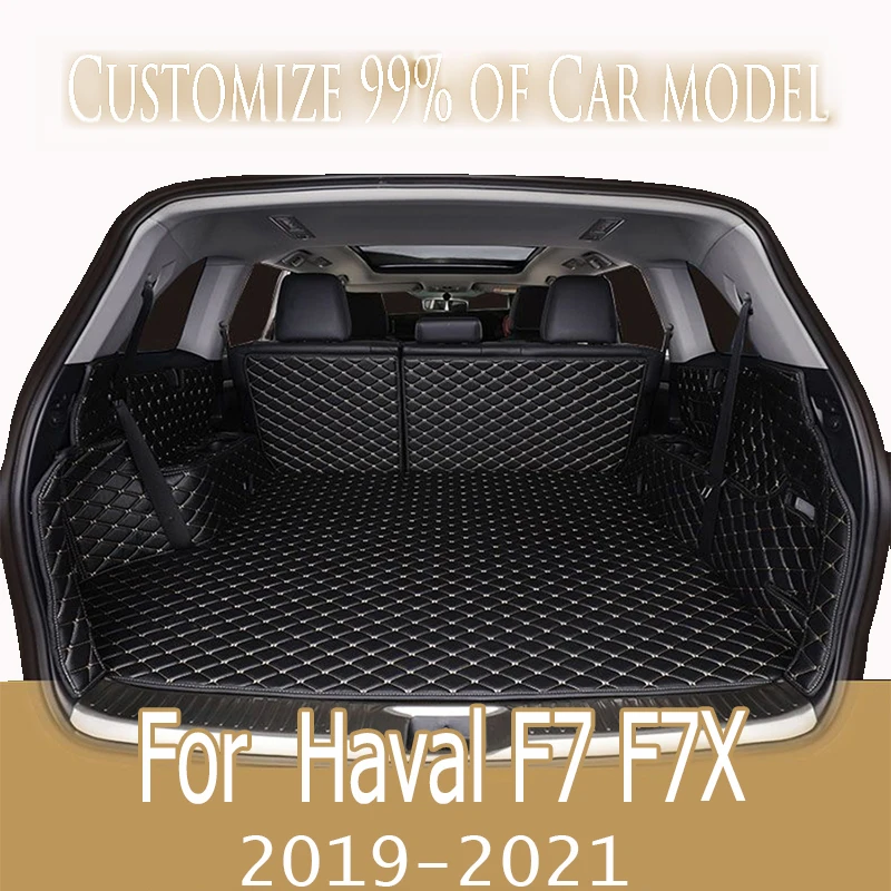 

Кожаный коврик для багажника Haval F7 F7X 2019 2020 2021, аксессуары для автомобиля