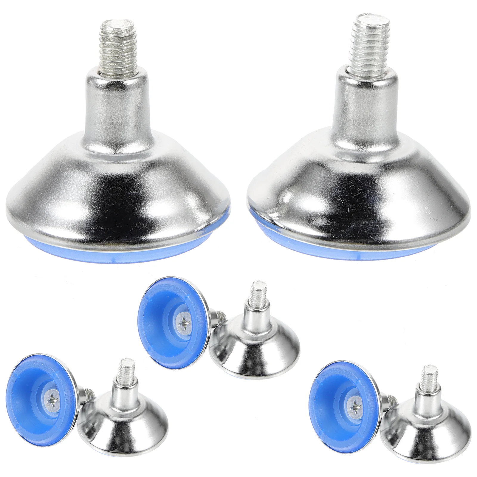 

8 Pcs Furniture Adjustable Base Leveling Feet Shims Levelers Casters Iron Wedge