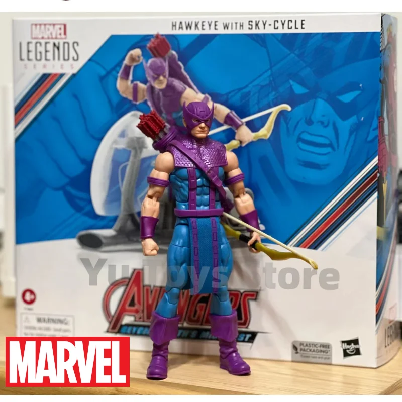

Новинка оригинальная игрушка-кенгуру Marvel Legends Летающий мотоцикл 6 дюймов Оригинальная фигурка Коллекционная детская модель подарок игрушки Рождество