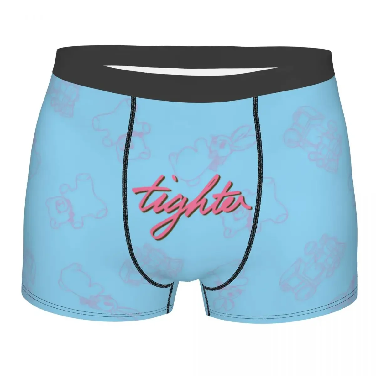 Трусы-боксеры мужские эластичные крутые трусы в стиле хип-хоп панк-рок