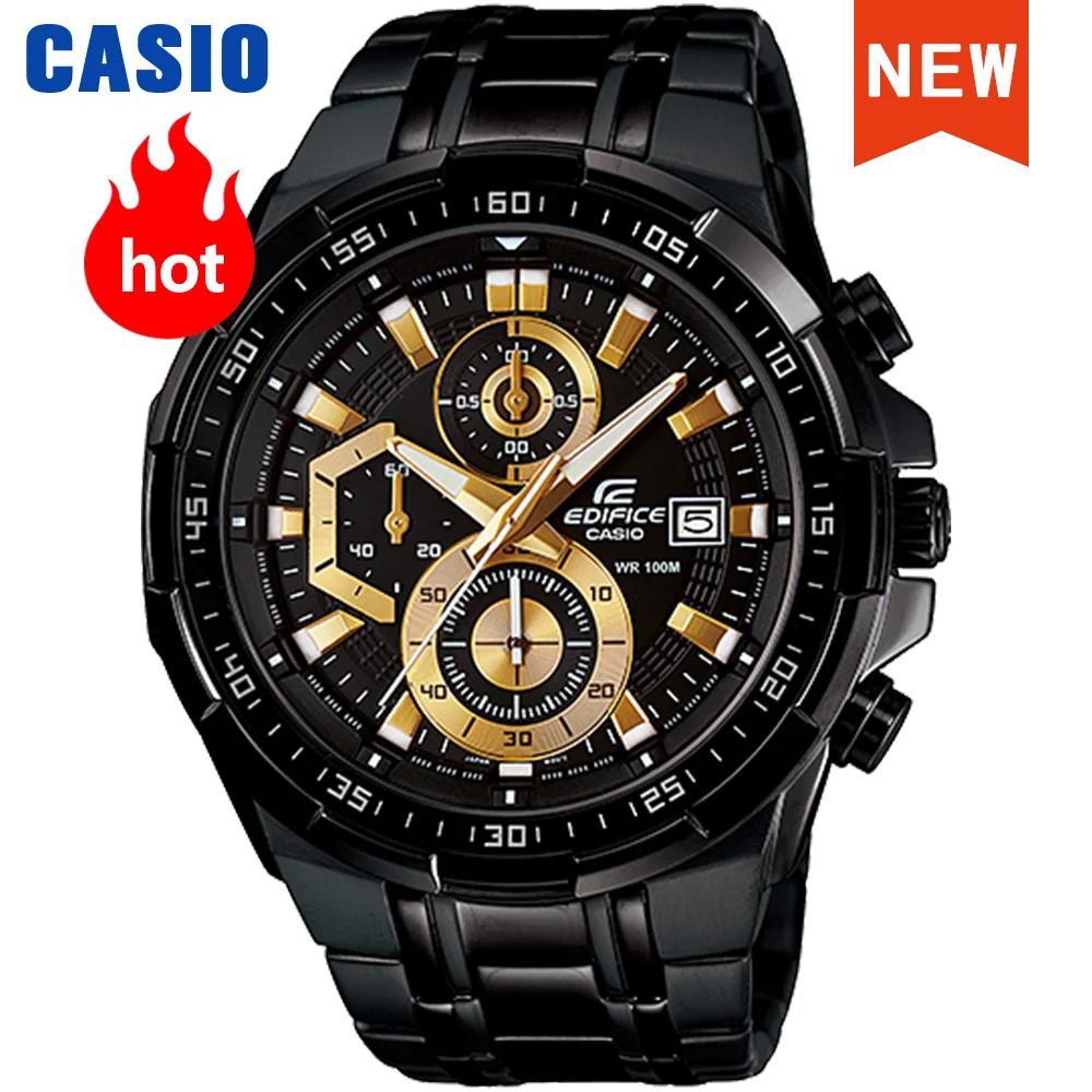 

Casio watch for men Edifice series top luxury set quartz 100m Waterproof Chronograph men watch military Watch relogio masculino