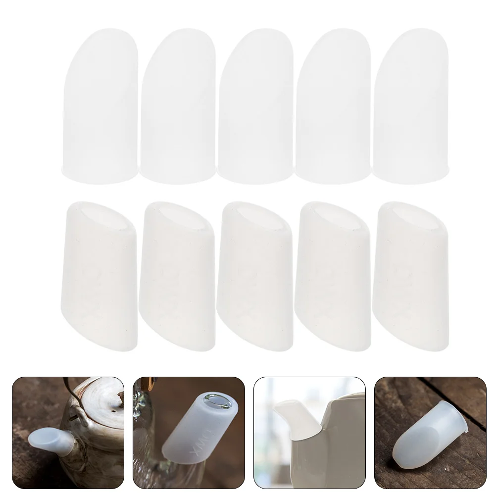 

1 Set Decorative Kettle Spout Silicone Covers Spout Cover Kettle Accessories Teapot Spout Sleeves for Replace Teapot