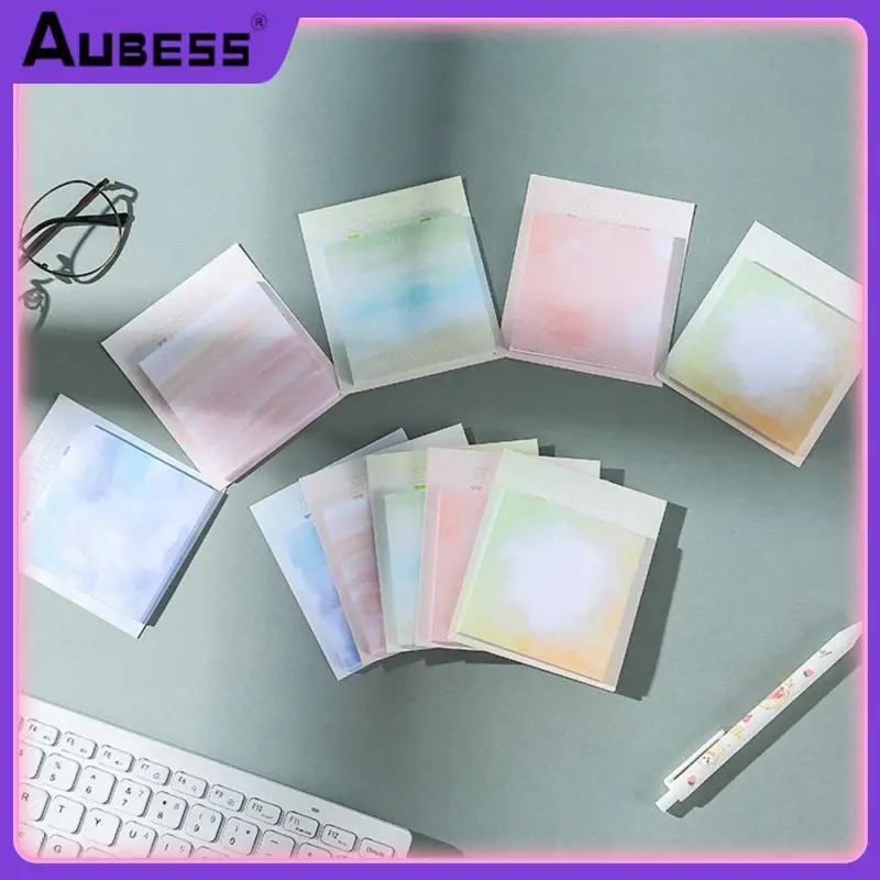 

Paper Sticker Waterproof Duplex Paper Notes Paper Size Not Easily Broken Notes Office Supplies Memo Pad Notebook Level