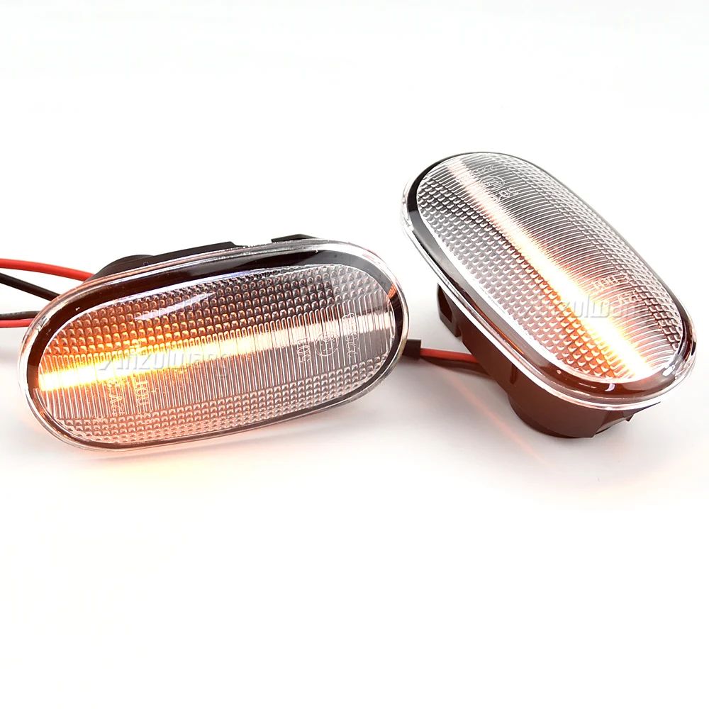 

Для Mitsubishi Pajero Mirag Legnum Gelent 1998-2005 Sport 2G Galant 8 розовых динамических светодиодных мигалок, боковых габаритных указателей поворота