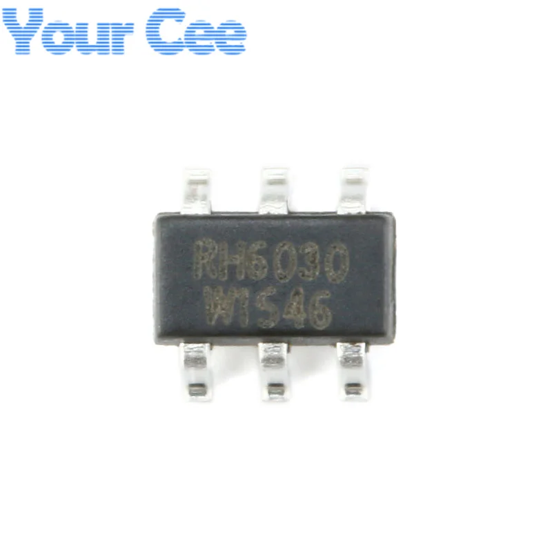 10 шт. RH6030 SOT23-6 Fusion, сенсорная микросхема с одной кнопкой, интегральная схема SMD