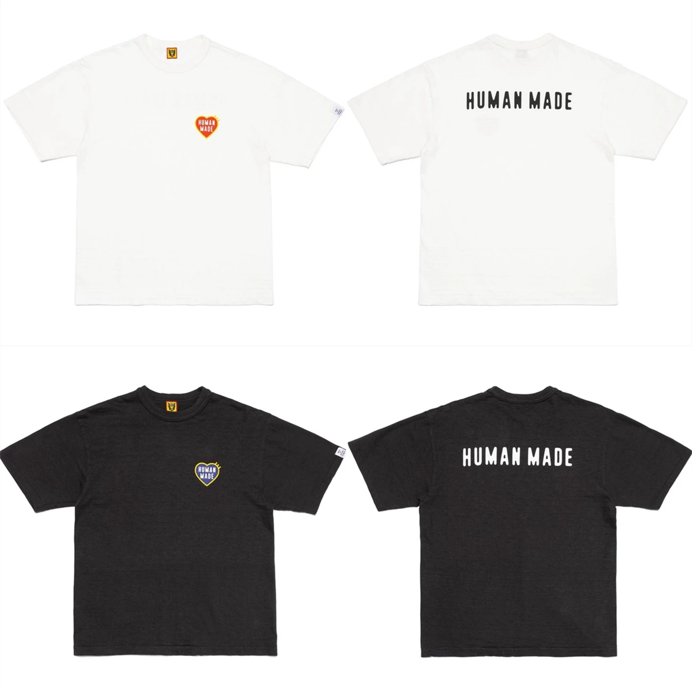 

New HUMAN MADE T Shirt Men Women Fashion T-shirts Tops Tee