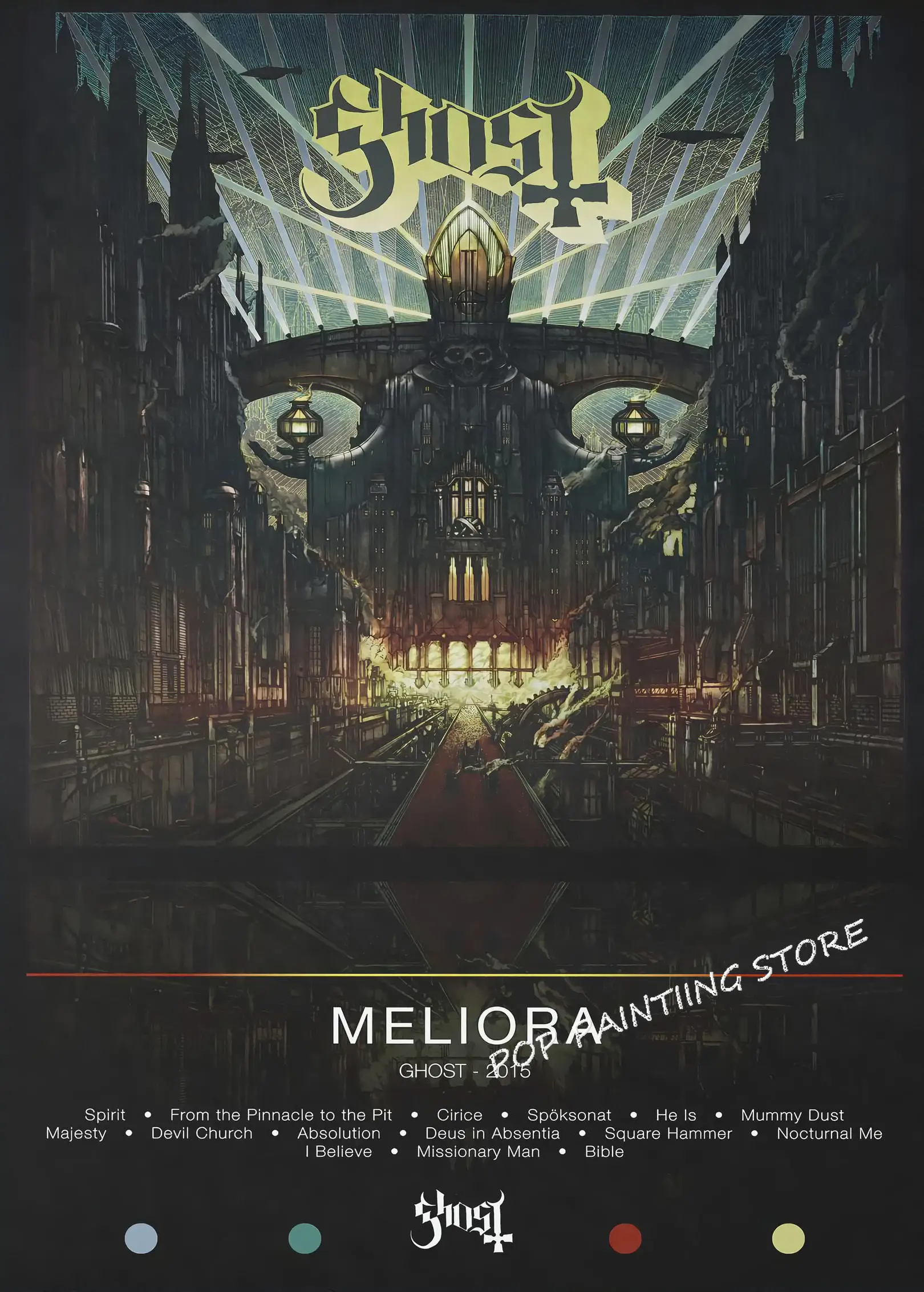 

Музыкальный постер Phantomime/Meliora на холсте