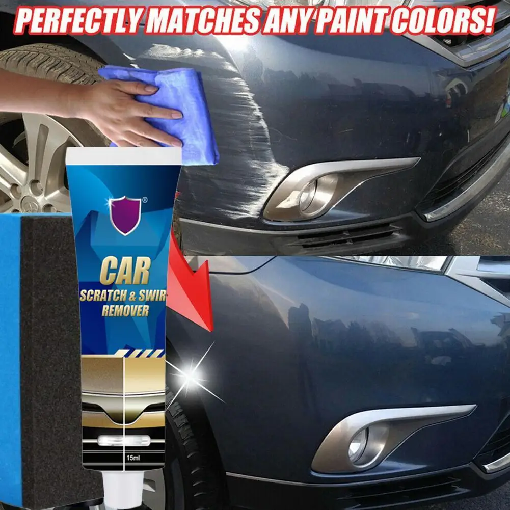 

Car Scratch Paint Care Tool Scratc Remover Auto Swirl Remover Scratches Repair Polishing Wax Auto Product Car Paint Repair 15ml