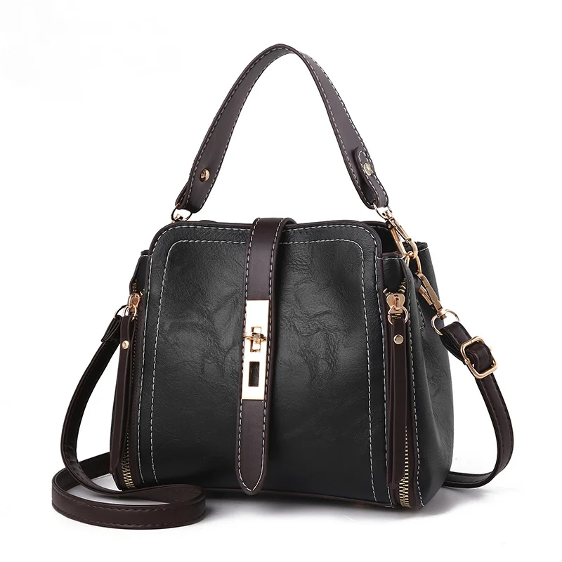 

Fashion Women Bag Leather Handbags PU Shoulder Bag Small Flap Crossbody Bags for Women Messenger Bags vintage purse