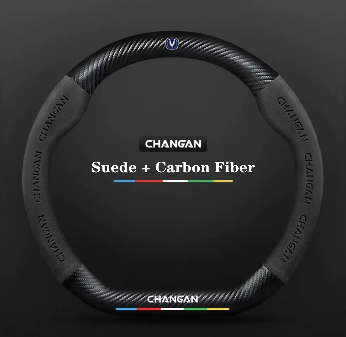 

Автомобильный противоскользящий чехол на руль для Changan Cs55 Cs15 Cs75 Plus Cs35 Cs85 Cs95 Cx70 Eado Cx20 Alsvin Hunter UNI-K UNI-T UNI-V