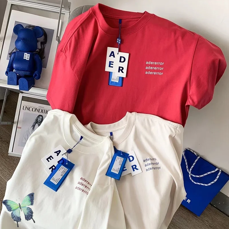 

ADER ERROR Simple Style Men Women Short Sleeve T-Shirt