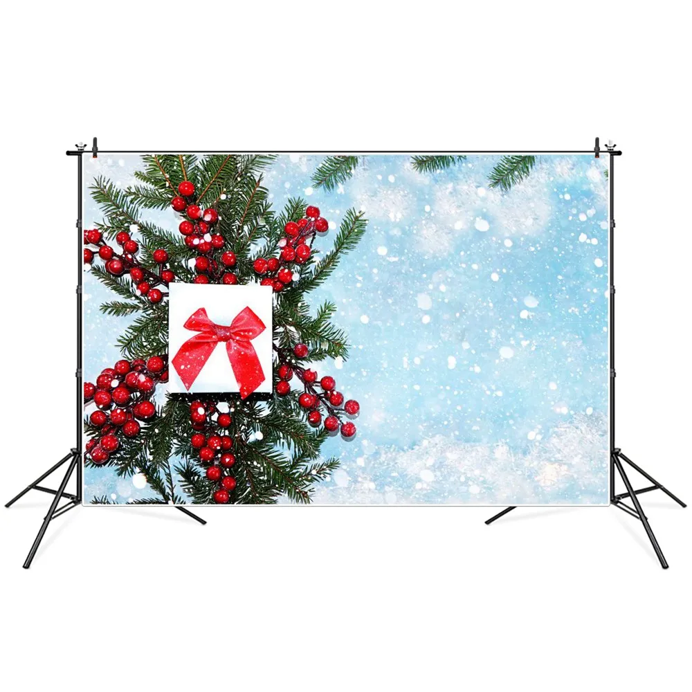 

Рождественские фоны для фотосъемки с изображением падуба сосны сувениров снежинок на заказ украшение для дома и вечеринки фоны для фотосту...