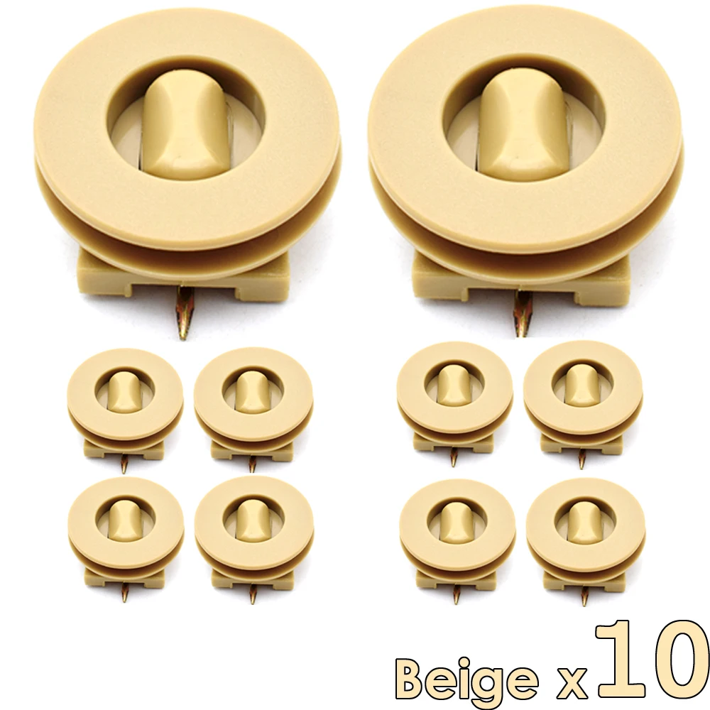 

100шт / Set Auto Black Mixed Пластиковые крепленийСертификаты Винтовые зажимы Заклепки Комплект для автомобиля Бампер Fender Кадрировка крепленийСертификаты Винтовые зажимы Заклепки