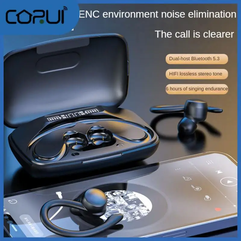 

Наушники Weight 123g, водонепроницаемая гарнитура с сенсорным управлением, безболезненная Спортивная гарнитура с низким энергопотреблением, беспроводные наушники