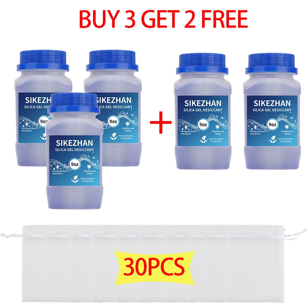 

Многоразовый силиконовый гель-осушитель влаги 250г