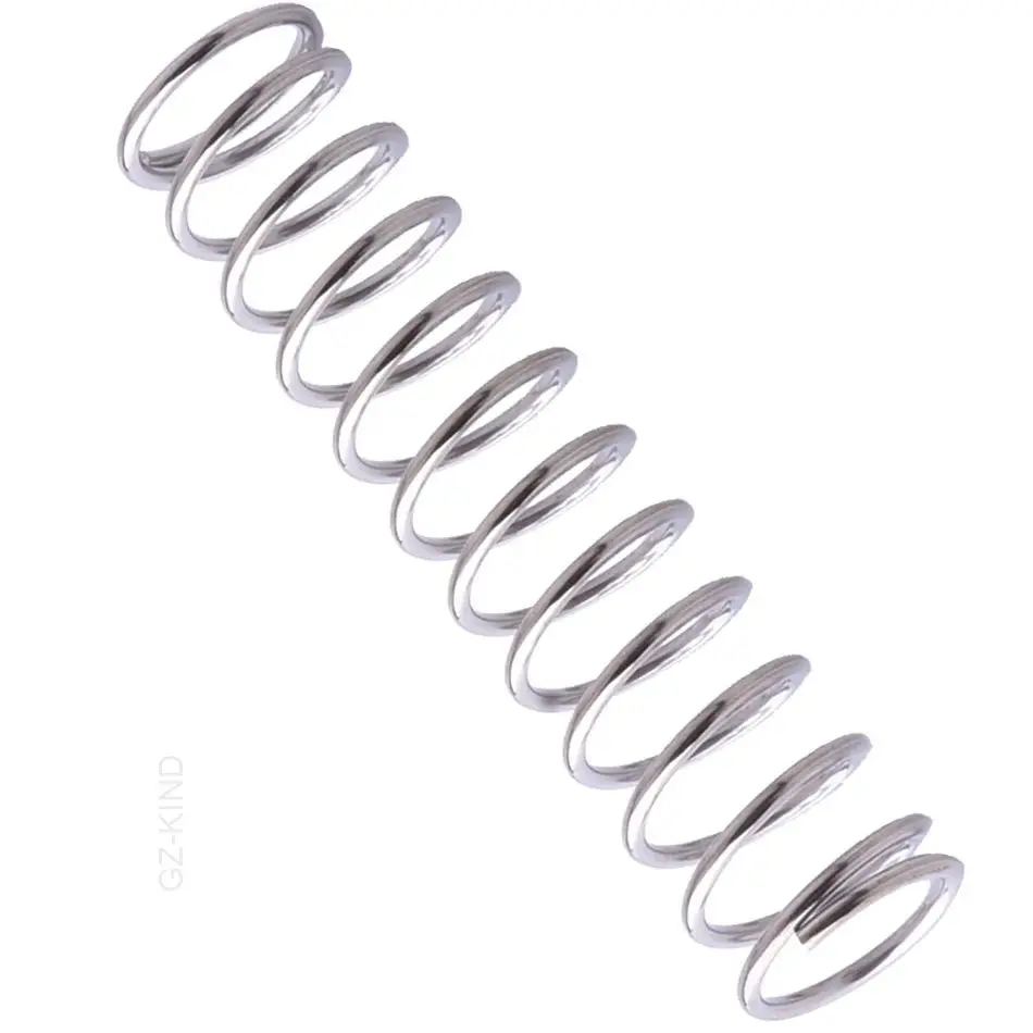 

10pcs Wire Diameter 0.9mm Galvanized Compression Springs Compressed Spring Length 10/15/20/25/30/35/40/45/50mm