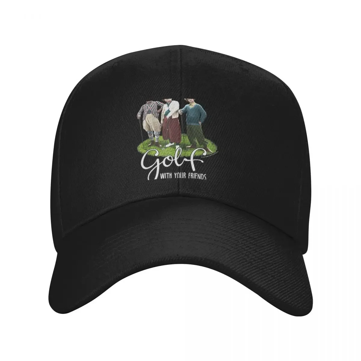 S- He Hree Sooges Golf Wih Your Friends Реглан Бейсбольная Кепка большой размер шляпа козырек