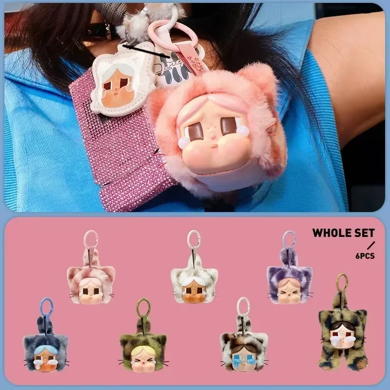 Фото POP MART CRYBABY Wild but Cutie Series - Виниловая плюшевая подвеска, 100% оригинал, слепая коробка, игрушки, сумка для догадок, Mystery Box Mistery №5