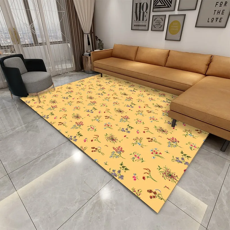 Reese бархатный декоративный ковер с короткими волосами несколько цветов большой