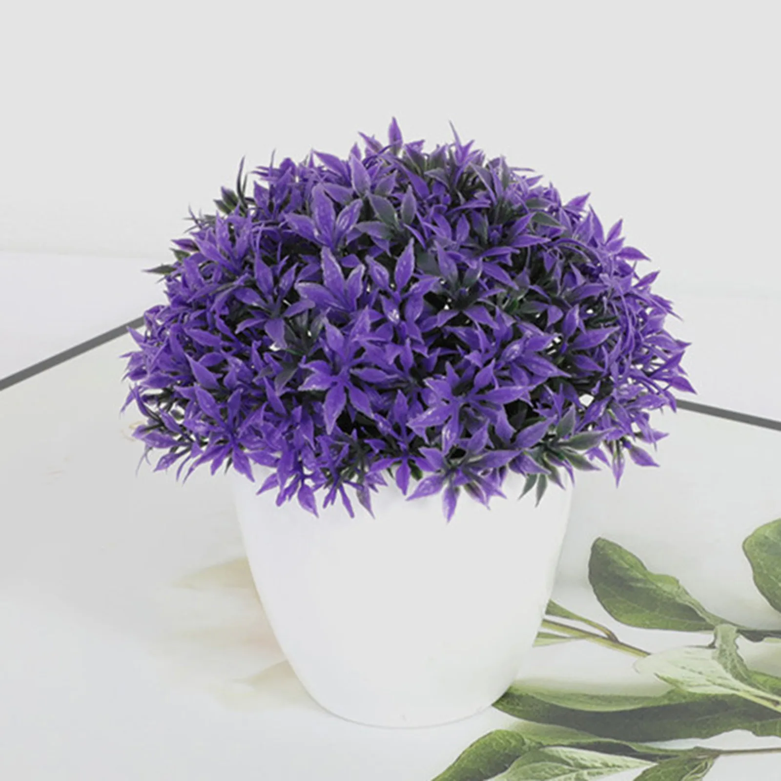 Искусственный центральный элемент в горшке декоративные мини-кустарники для