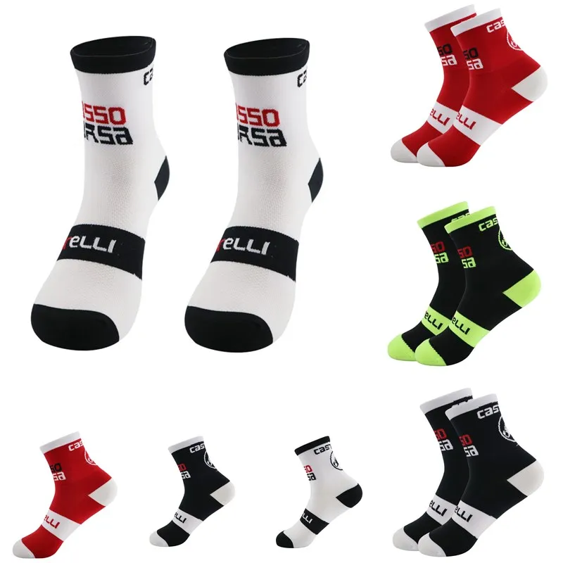 

Новые профессиональные велосипедные носки унисекс, спортивная обувь для горного велосипеда, дышащие дорожные велосипедные носки для катан...