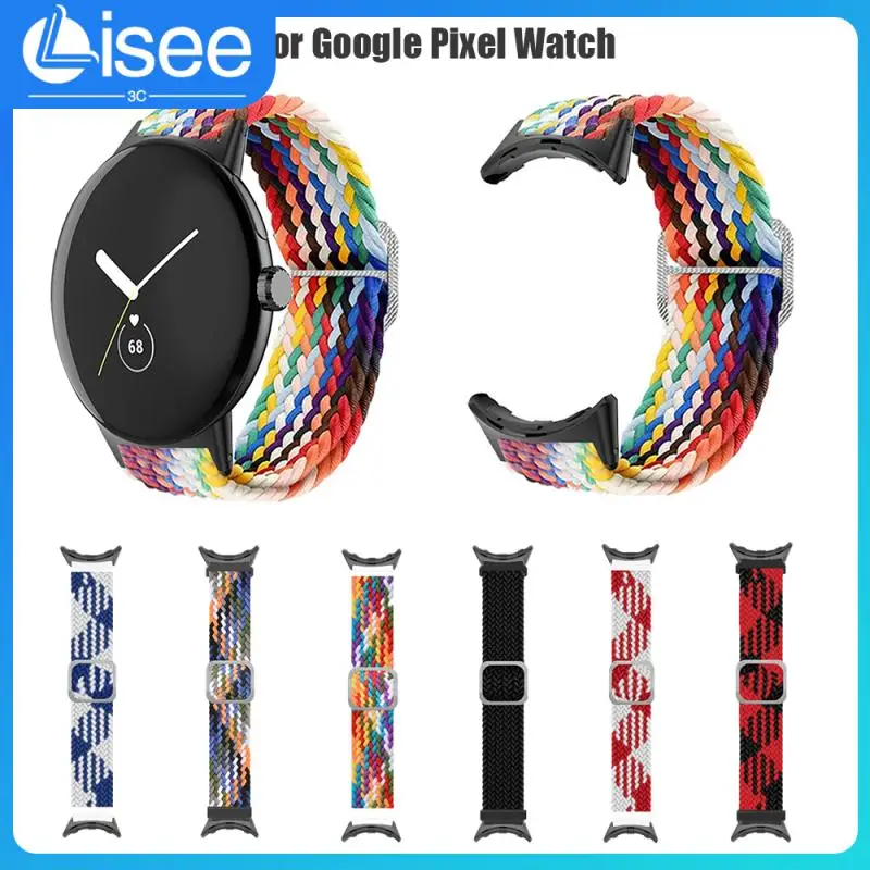 

Replacement Watchband Elastic Adjustable Nylon Strap Wristband Bracelet For Pixel Watch For Google Pixel Watch Strap 2022 Correa