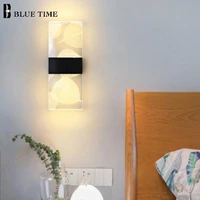 simple led wall light home creative wall lamp for living room tv background wall bedroom bedside light indoor lighting luminaire
