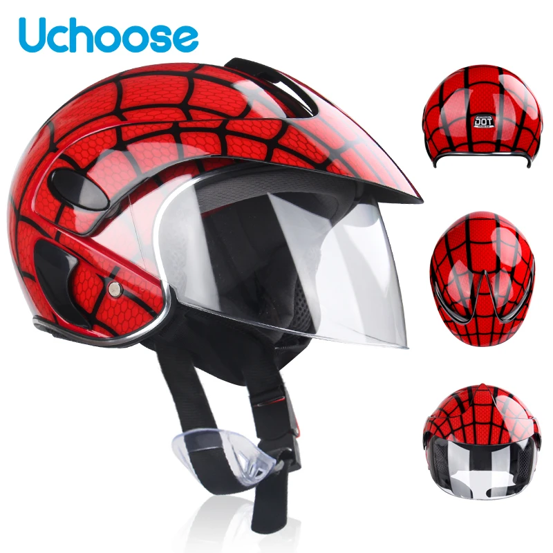 

Children's helmet For Kids 3~9 years old child Motocross Motorcycle Motor Helmet Comfortable Motos Protective Safety Helmets