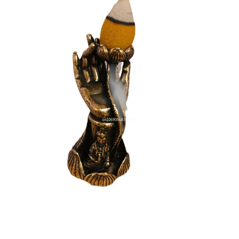 Держатель для благовоний в винтажном стиле ручная подставка форме водопада