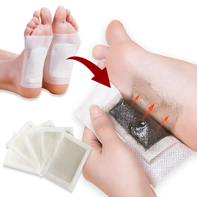 

Detox Foot Patches for Stress Relief Deep Sleep Natural Herbal Toxins Cleansing Pad Health Care Dehumidification Foot Patch
