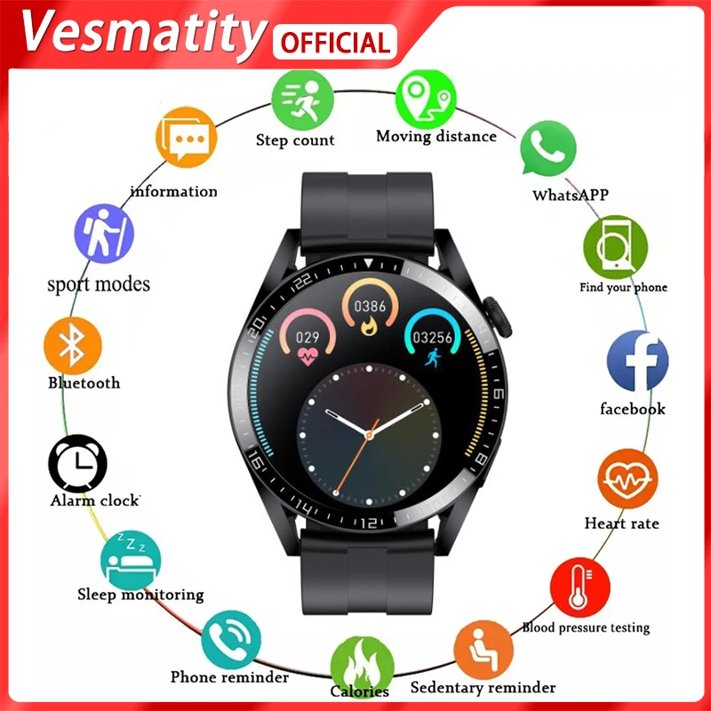

For Apple Xiaomi Huawei Smart Watch I39 Bluetooth Calling Men's Smart Watch Heart Rate Monitor Music Control IP67 Waterproof Men