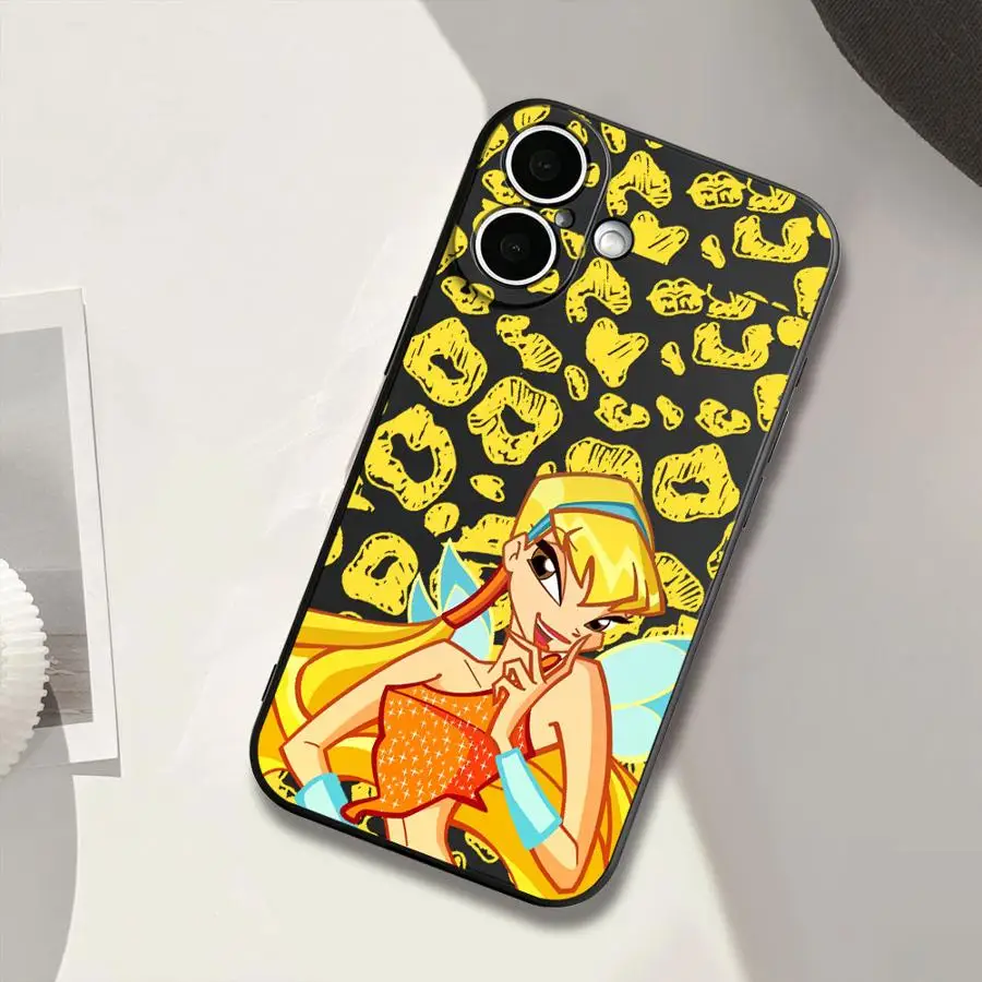 Фото Чехол HOT Girl W-Winx Clubs для Apple iPhone 17 Pro Max, Air 7, 8, 15 Plus, 13 Mini, 14, 17e, 16e, 11, X, XS, XR, 12, 16 №1