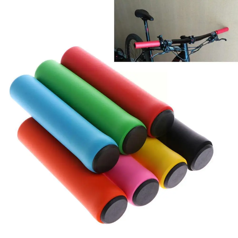 

1pair Bicycle Handlebar Cover Anti Slip MTB Mountain Bike Grips Bike Strong Cover Part Handlebar Support Grips D6B7