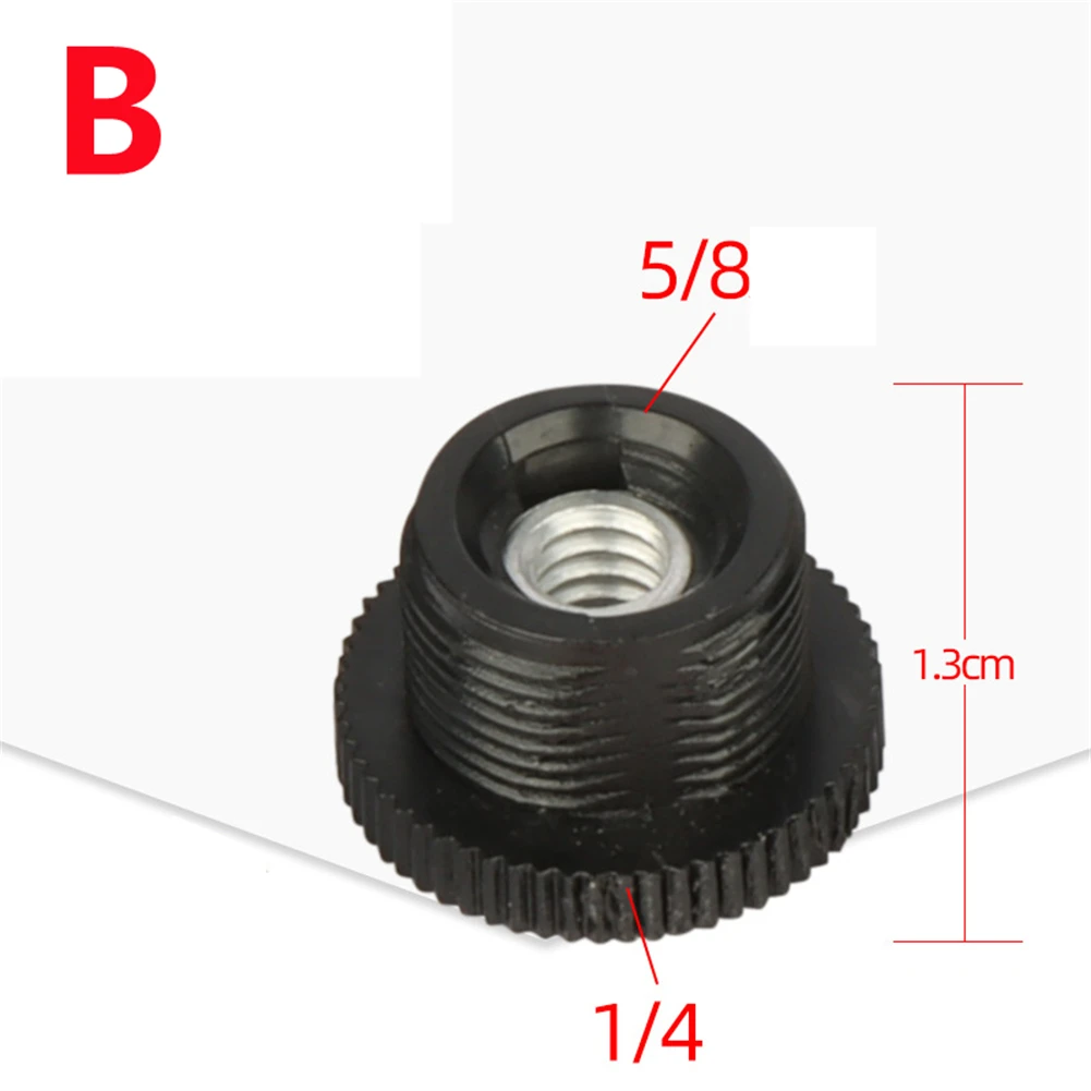 

1PC 5/8Male To 3/8 1/4Female Threaded Screw Mount Adapter For Laser Level Tripod Converter SLR Camera Photo Studio Accessories