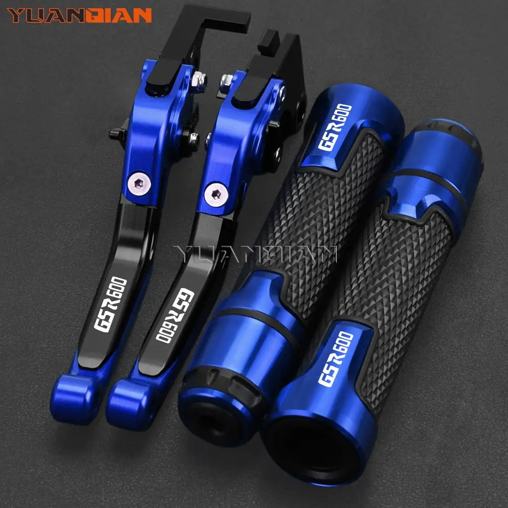 

For SUZUKI GSR600 GSR 600 2006 2007 2008 2009 2010 2011 2012 Motorcycle Aluminum Brake Clutch Levers & Handlebar Handle Grips