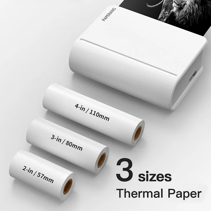Карманный мини-принтер Paperang C1s 112 мм 300 точек/дюйм портативный термопринтер BT для