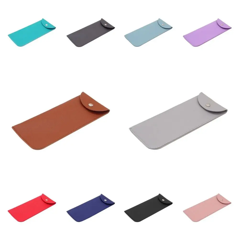 Сплошной цвет сумка для очков из искусственной кожи мелочи ювелирных изделий