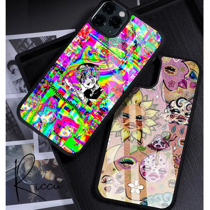 

Bernandez indie aesthetic Phone Case Rubber for iphone 11 12 13 Pro Max XS 8 7 6S Plus X 5S SE 2020 XR iphone 13 Pro phone cases